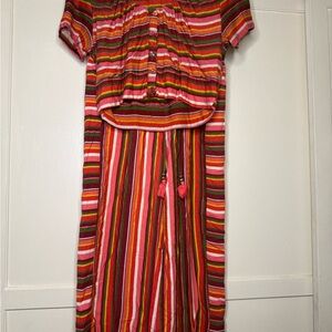 BCBGeneration BOHO style Multicolor Striped set size M/L